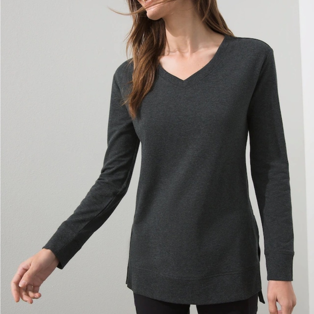 Chico’s Relaxed Fit V Neck Tunic
